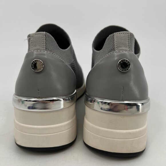 Steve Madden Gray Mykala Knit Slip-On Sneakers | Size 9 - Picture 8 of 9